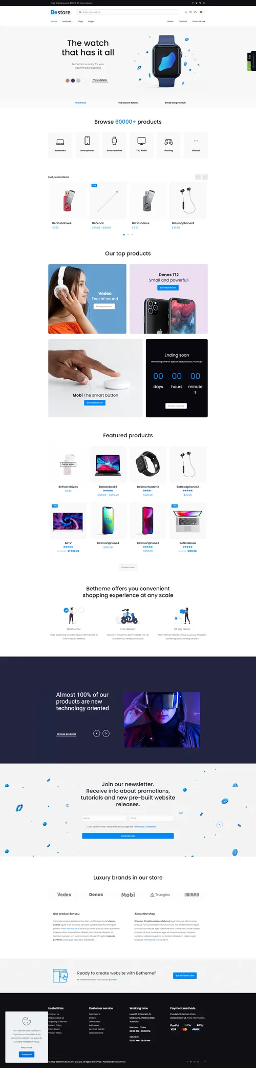 Web Designs Frenzy E-Commerce Website Portfolio - 3