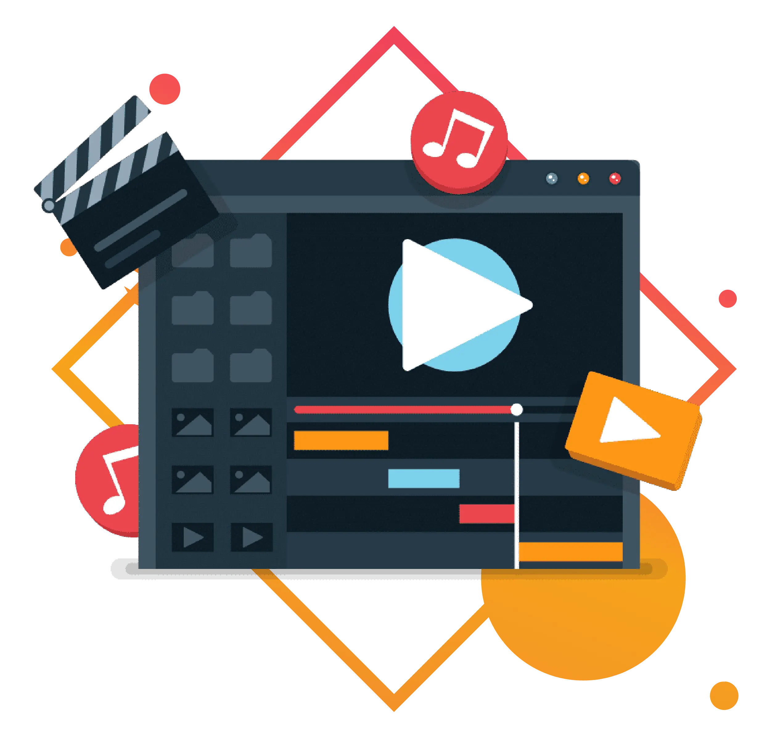 Web Designs FrenzyVideo Banner